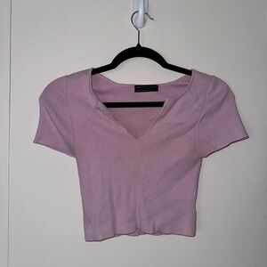 Short sleeve knit material top from Urban Outfitters